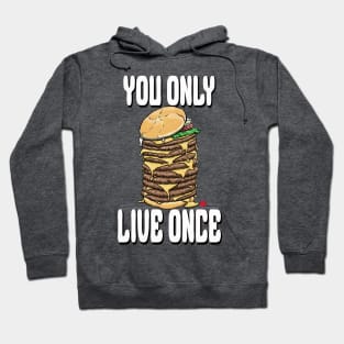 YOLO Burger Hoodie